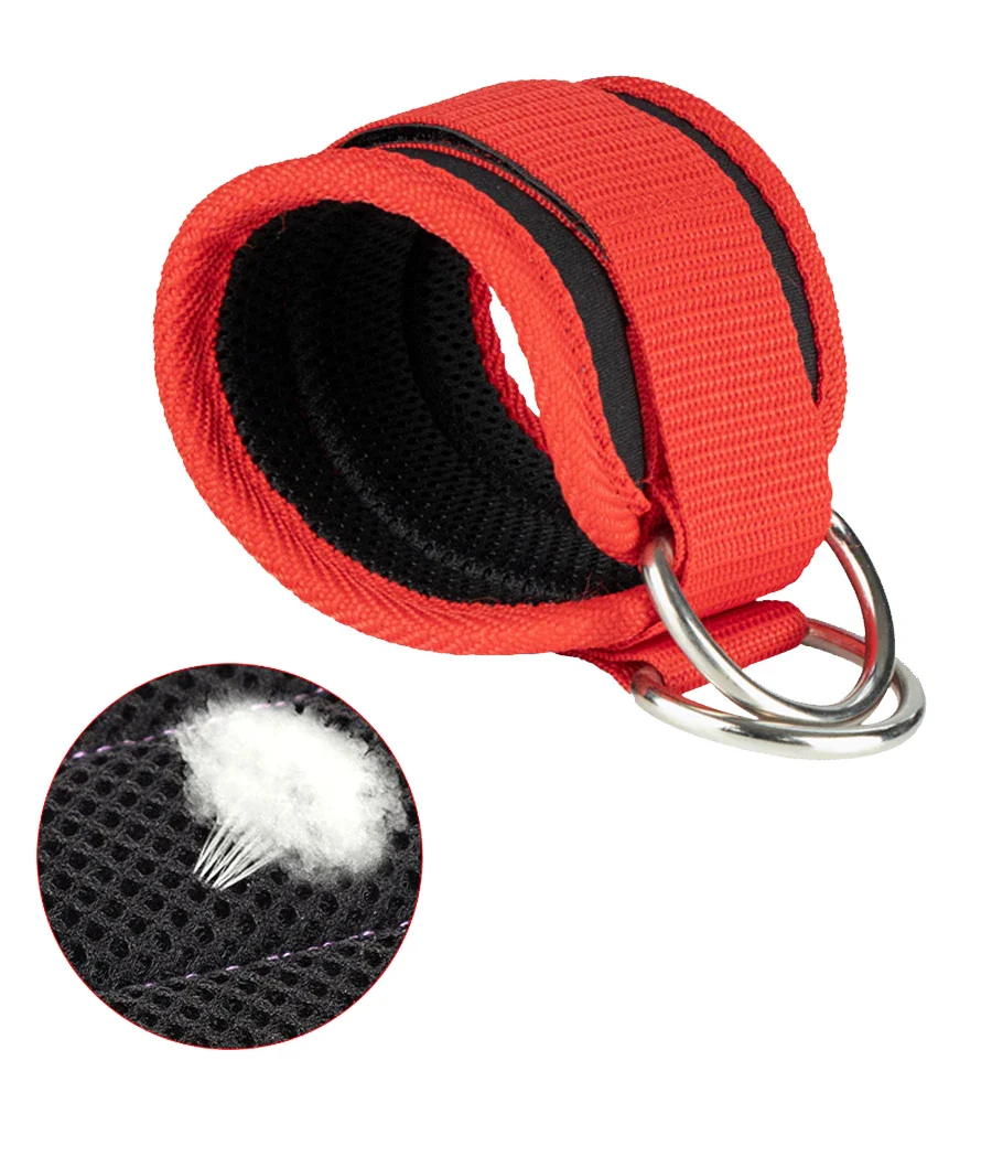 Fitness Ankle Straps with Adjustable D-Ring - Image 5