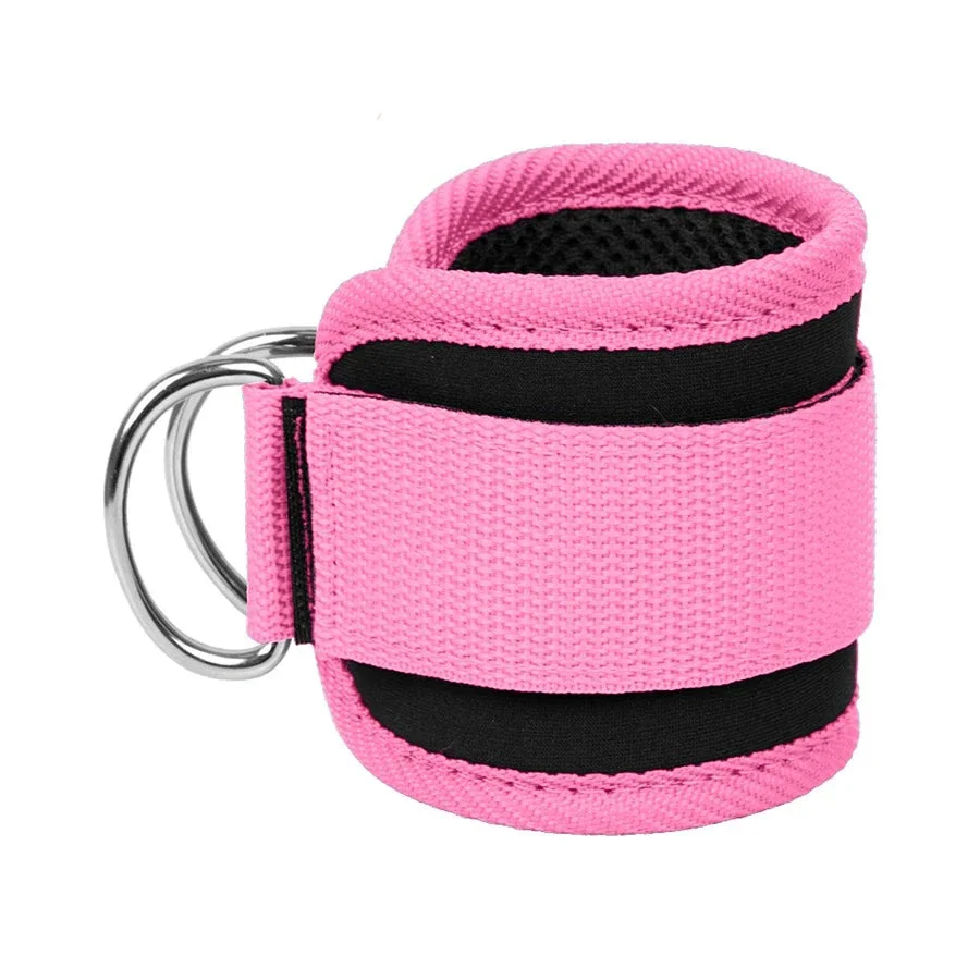 Fitness Ankle Straps with Adjustable D-Ring - Image 9