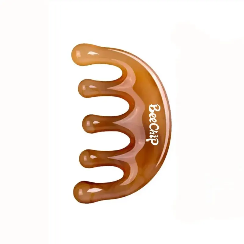 Five-Tooth Meridian Scalp Massage Comb - Image 6