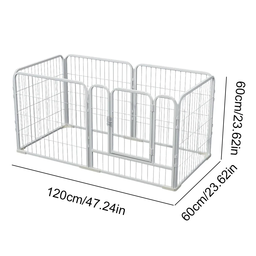 Foldable Dog Playpen – Heavy-Duty Pet Exercise Cage for Dogs, Cats & Rabbits - Image 7