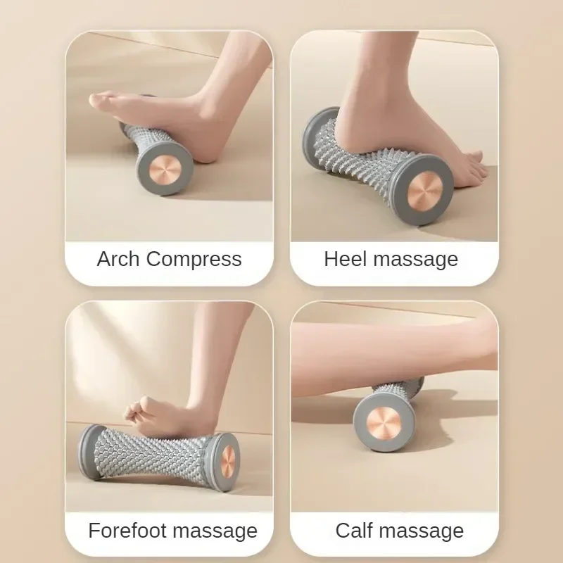 Foot Massager Roller – Yoga Massage Ball for Plantar Fascia & Muscle Relaxation, Manual Plastic Foot Massage Tool - Image 4