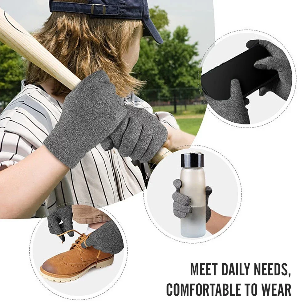 Full-Finger Arthritis Compression Gloves for Enhanced Joint Support - Image 6