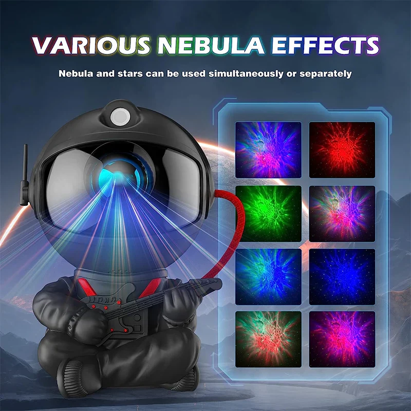 Galaxy Star Projector LED Night Light - Image 2