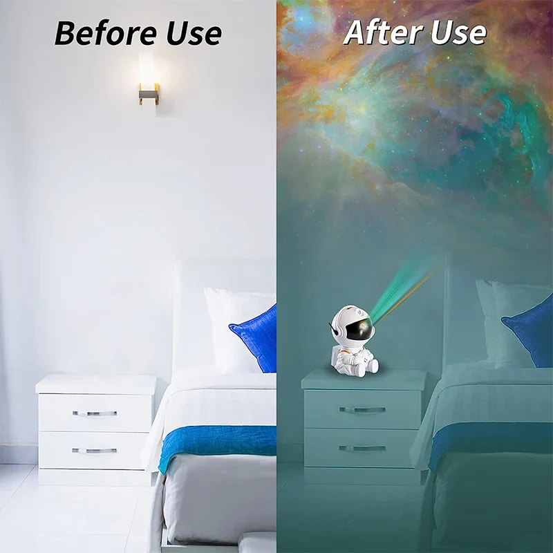 Galaxy Star Projector LED Night Light - Image 3