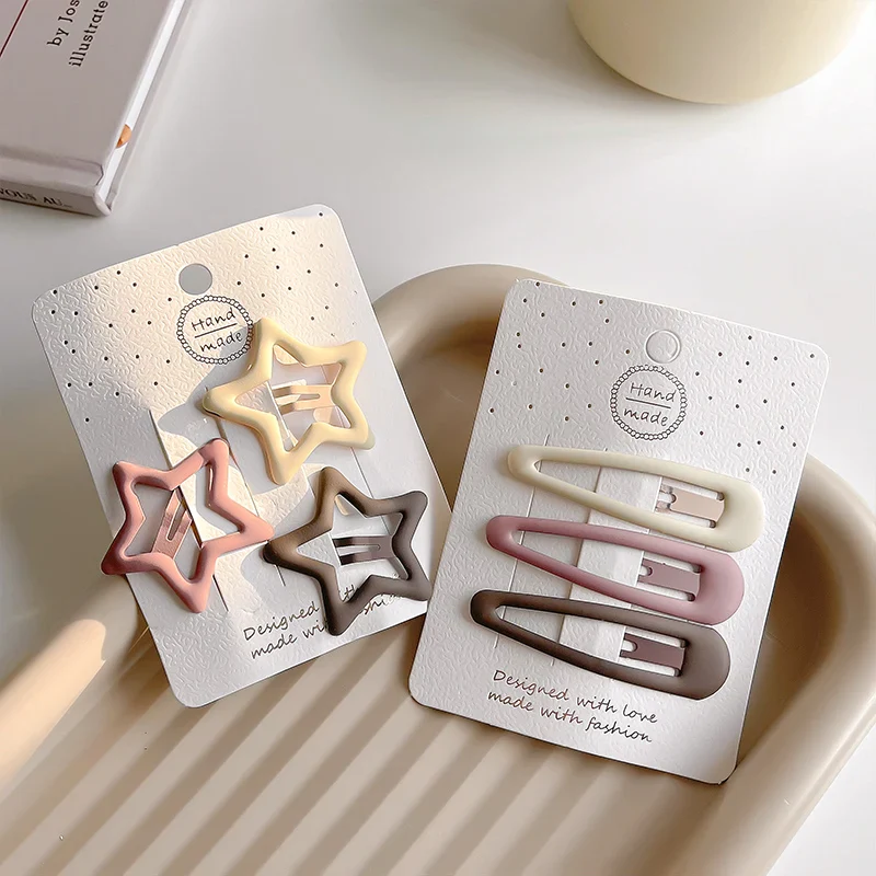 Geometric Hair Clips - Set of 3/6 PCs - Image 11