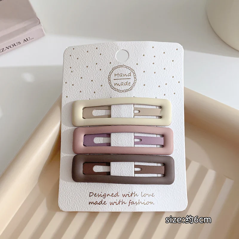 Geometric Hair Clips - Set of 3/6 PCs - Image 20