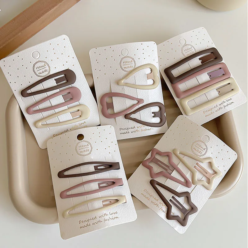 Geometric Hair Clips - Set of 3/6 PCs - Image 6