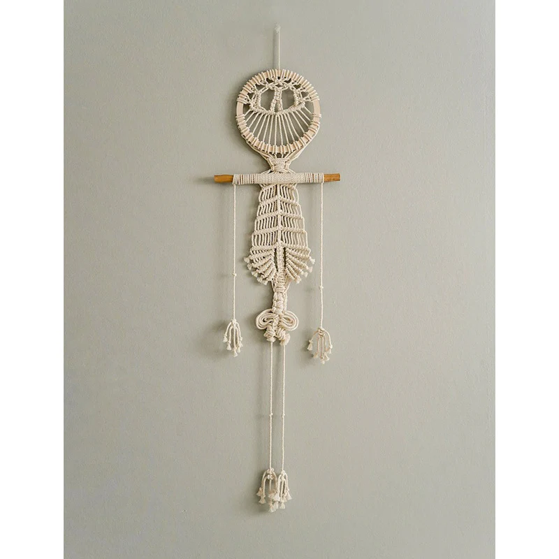 Gothic Tassel Skull Decorative Wall Hangings - Image 3