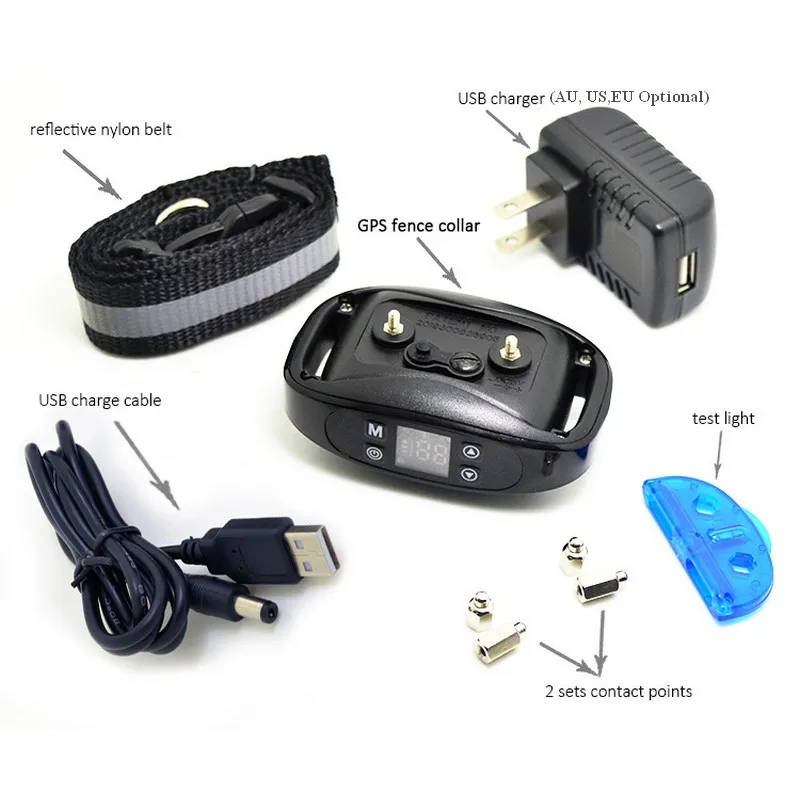 GPS Anti-Runaway Pet Dog Wireless Electric Fence Containment System - Image 3