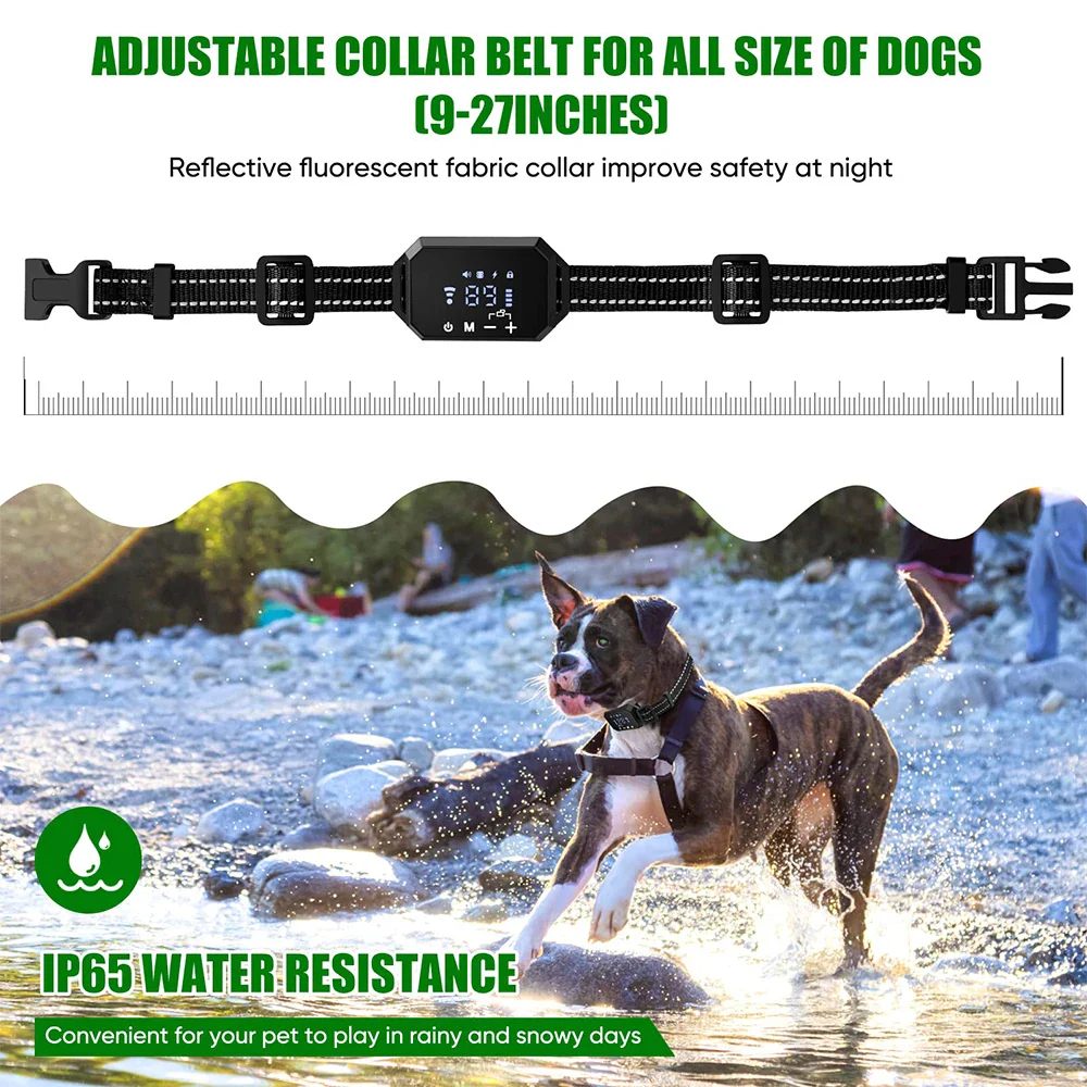 GPS Wireless Dog Fence with Adjustable Warning Strength and Rechargeable Pet Containment System - Image 5