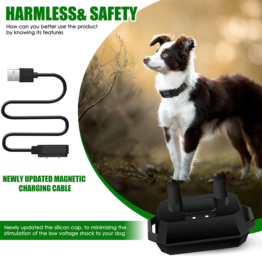 GPS Wireless Dog Fence with Adjustable Warning Strength and Rechargeable Pet Containment System - Image 6