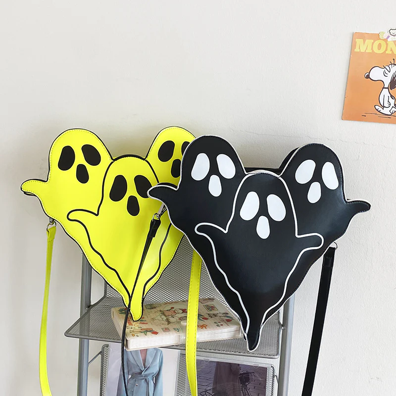 Halloween Bags Funny 3D Cartoon Ghost Cartoon Shoulder Bags Women Cute Cell Phone Purses Crossbody Bag - Image 10