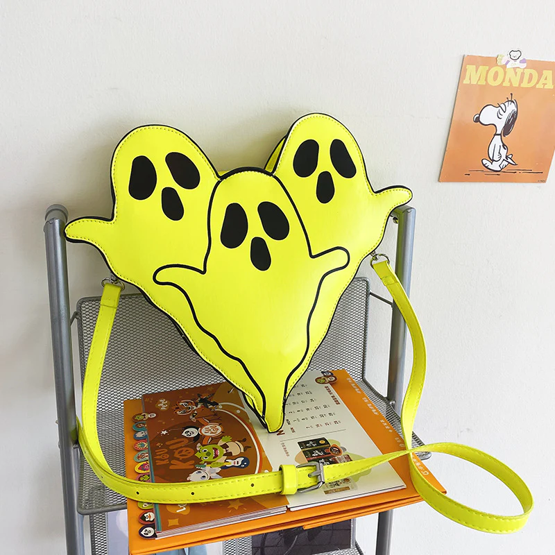 Halloween Bags Funny 3D Cartoon Ghost Cartoon Shoulder Bags Women Cute Cell Phone Purses Crossbody Bag - Image 13
