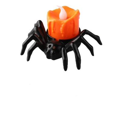 Halloween Festival Battery Operated Spider Candle Lamp Holder Ornament - Image 7