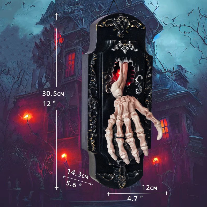 Halloween Funny Doorbell Induction Spray - Image 4