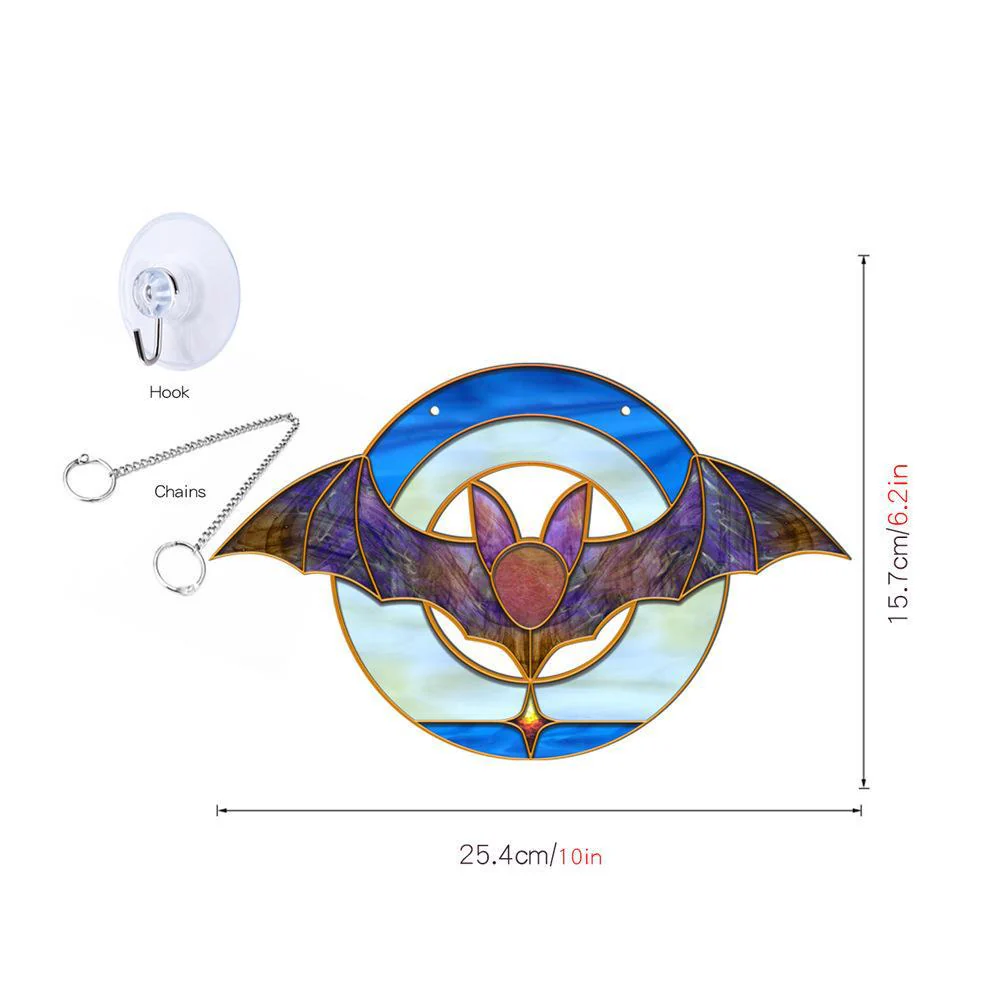 Halloween Pumpkin Bat Ghost Acrylic Hang Decorations - Image 18