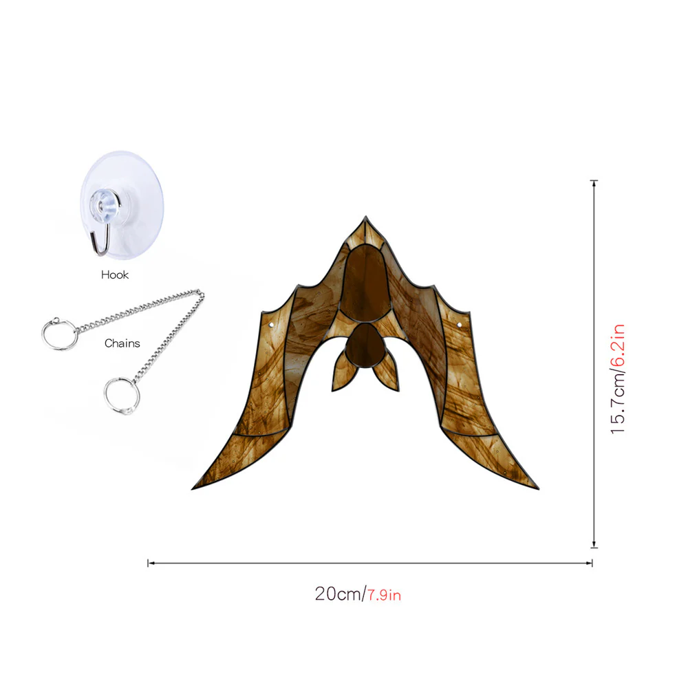 Halloween Pumpkin Bat Ghost Acrylic Hang Decorations - Image 6
