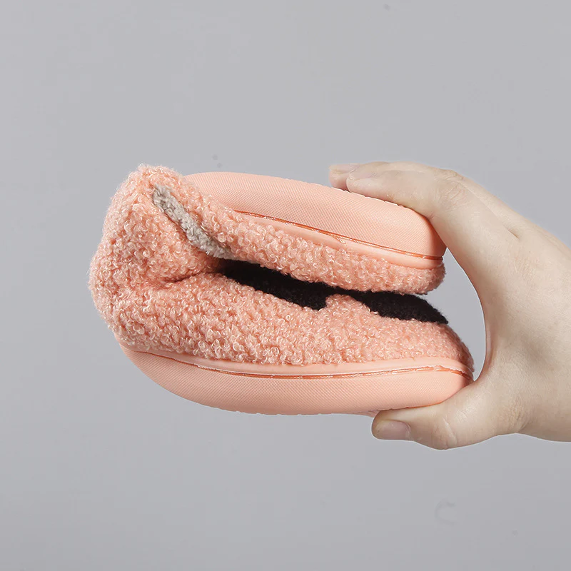 Halloween Pumpkin Cartoon Thermal Winter Cotton Slippers - Image 4