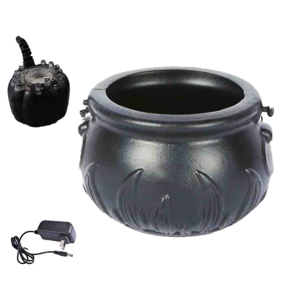 Halloween Pumpkin Smoke Witch Bucket Color Changing Lights - Image 9