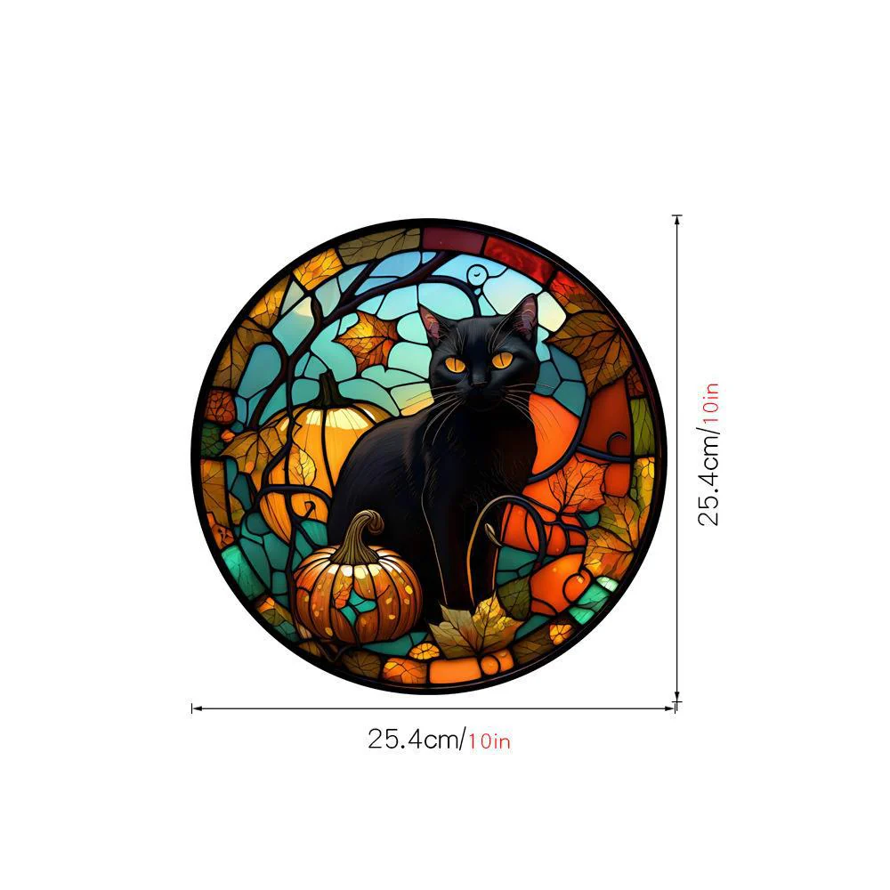 Halloween PVC Static Glass Paste Glue-free Removable - Image 3