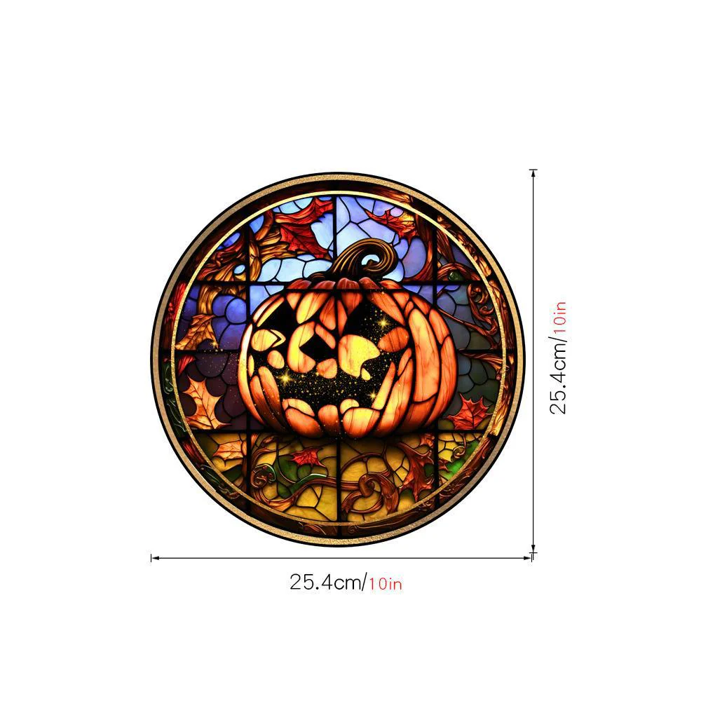 Halloween PVC Static Glass Paste Glue-free Removable - Image 4