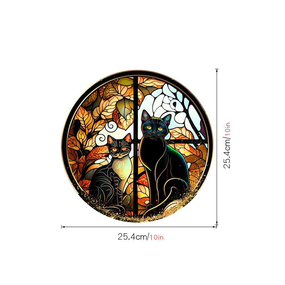 Halloween PVC Static Glass Paste Glue-free Removable - Image 5