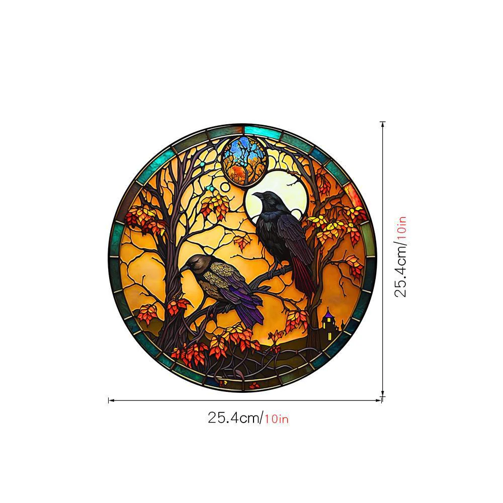 Halloween PVC Static Glass Paste Glue-free Removable - Image 6