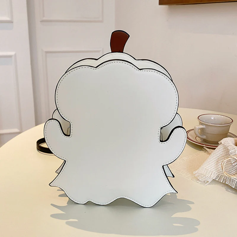 Halloween Shoulder Bags Creative 3D Cartoon Pumpkin Ghost Design Women Bag - Image 6