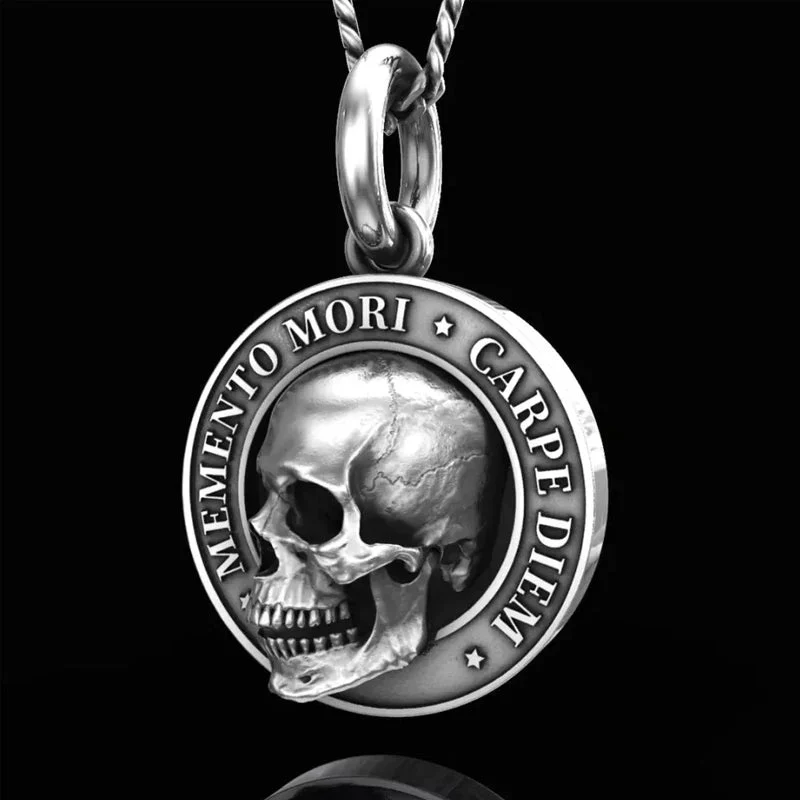 Halloween Skull Necklace Personality - Image 3