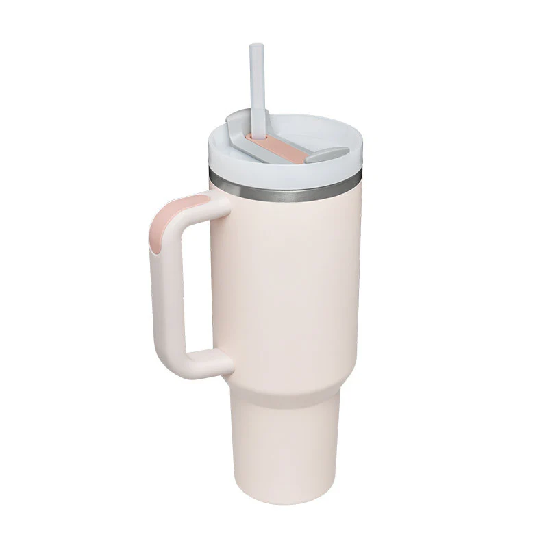 Halloween Thermal Mug 40oz Straw Coffee Insulation Cup With Handle - Image 12