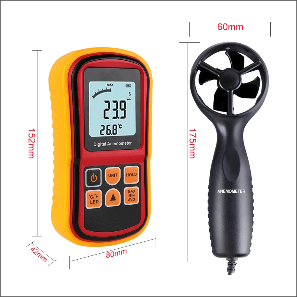 Handheld Digital Anemometer - Image 5