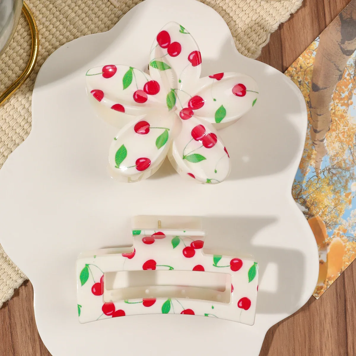 Hawaiian Flower Claw Clip - Image 18