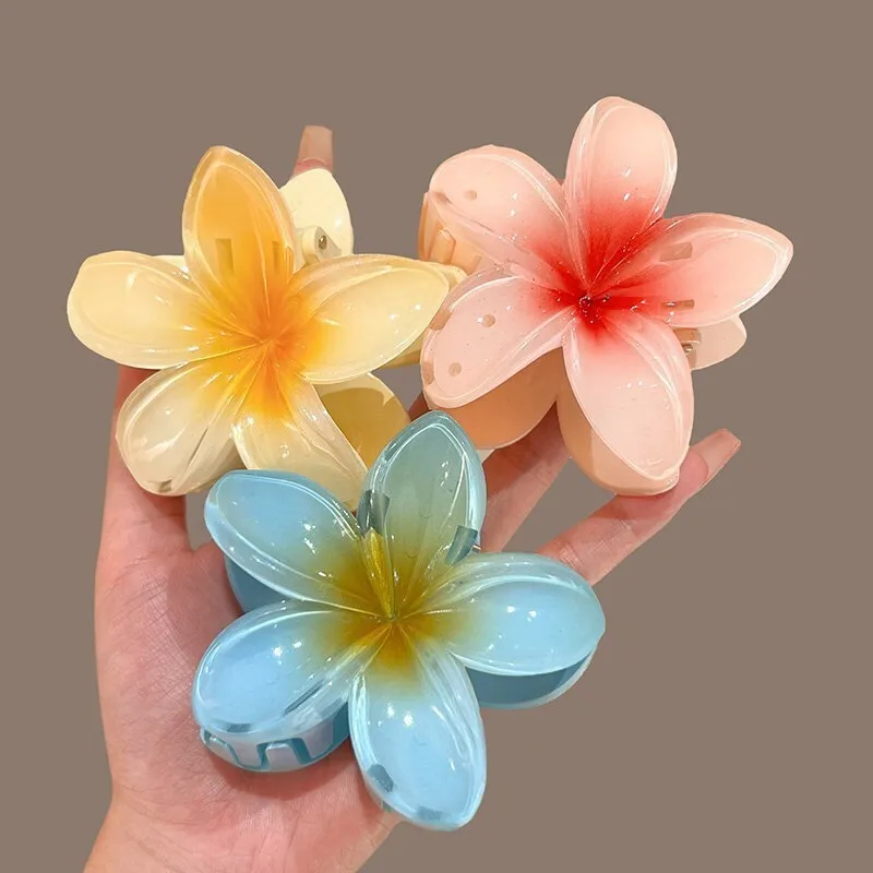 Hawaiian Gradient Hair Claw Clip - Image 3