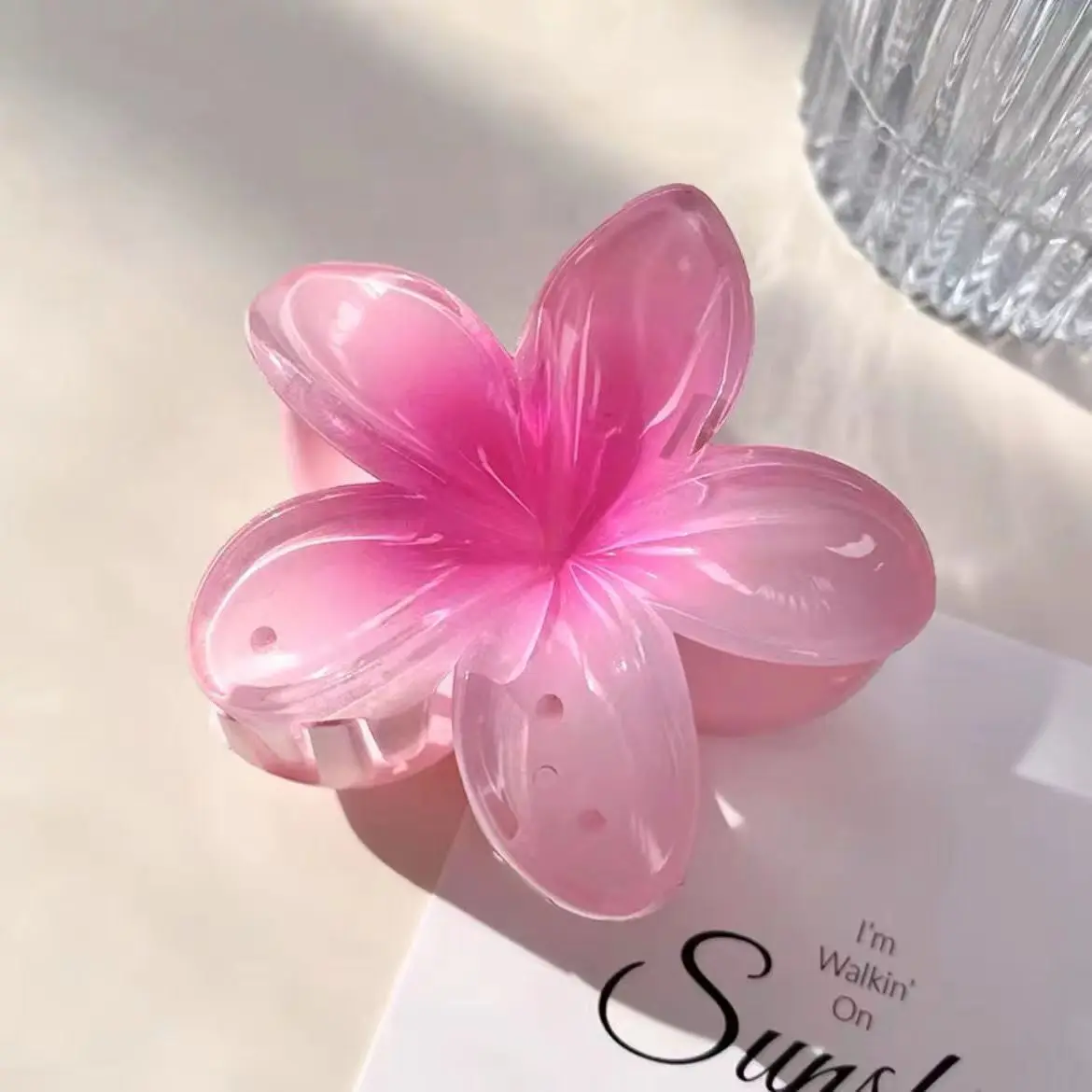 Hawaiian Gradient Hair Claw Clip - Image 7