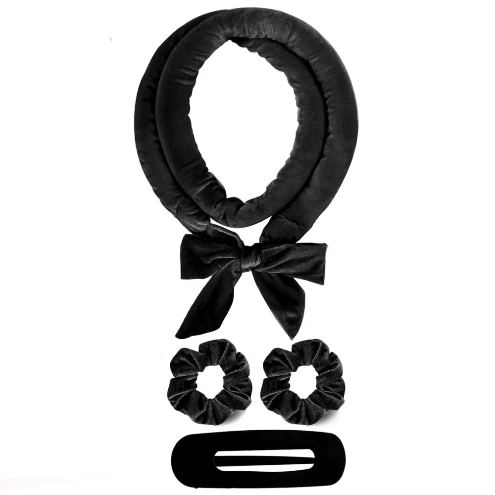 Heatless Hair Curler Set with Optional Bonnet - Image 13
