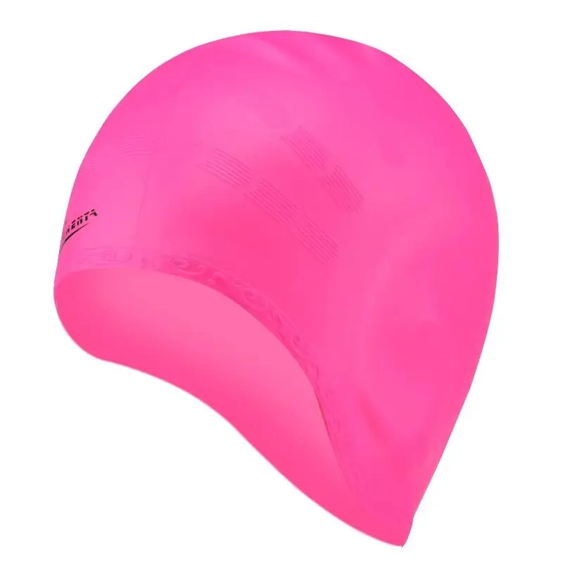 High Elastic Silicone Swimming Cap - Image 8