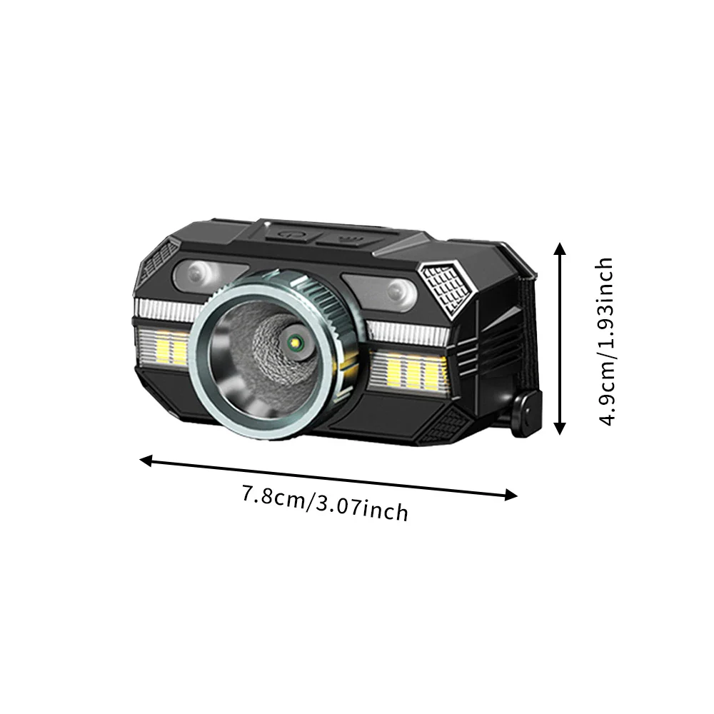High-Performance Rechargeable Headlamp with Red Light Feature - Image 6