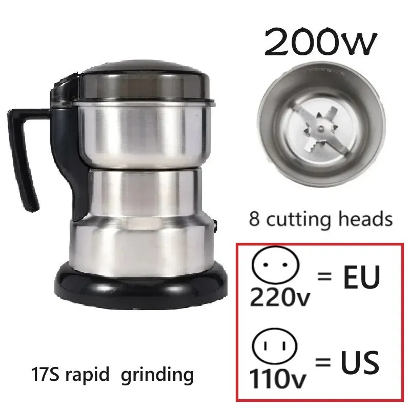 High Power Electric Coffee Grinder - Image 10