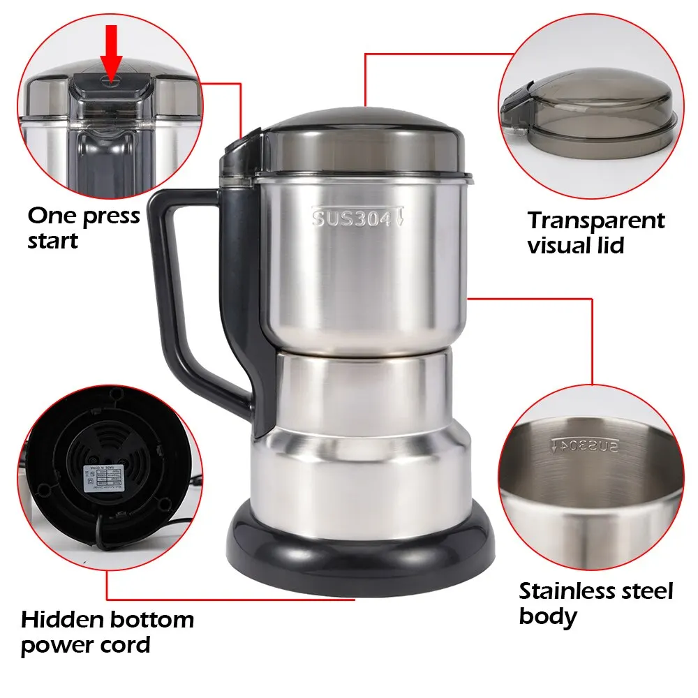 High Power Electric Coffee Grinder - Image 4
