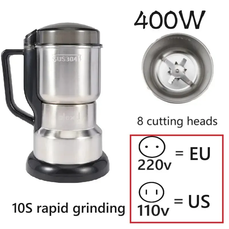 High Power Electric Coffee Grinder - Image 8