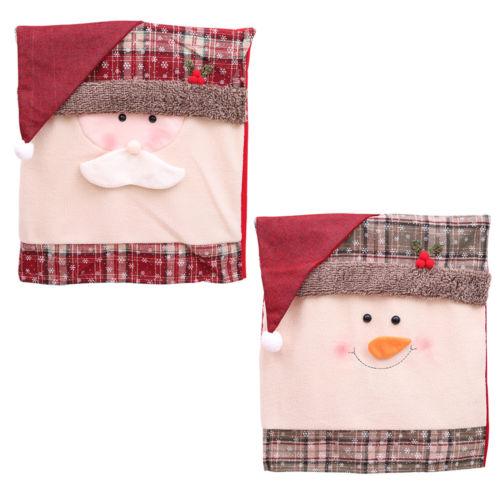 High Quality Christmas Decorated Chair Cover Set - Image 4