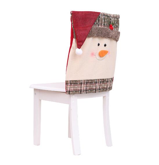 High Quality Christmas Decorated Chair Cover Set - Image 7