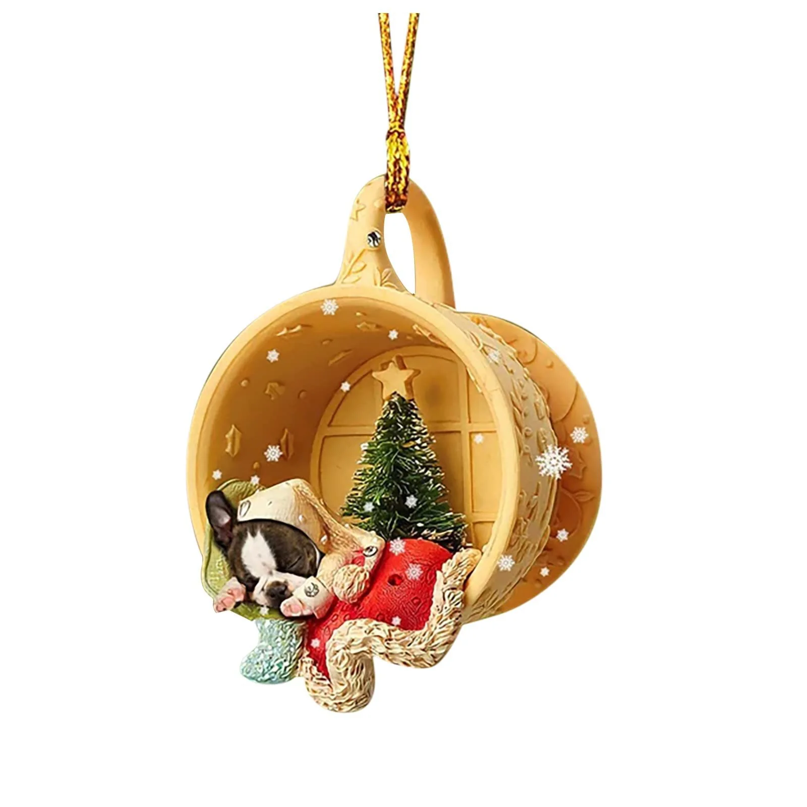 Home Acrylic Sausage Dog Hanging Decorations - Image 9