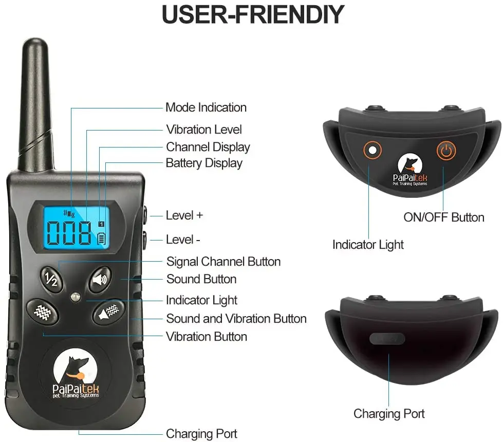 Humane Vibration Dog Training Collar - Image 3