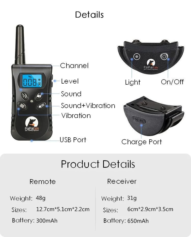 Humane Vibration Dog Training Collar - Image 4