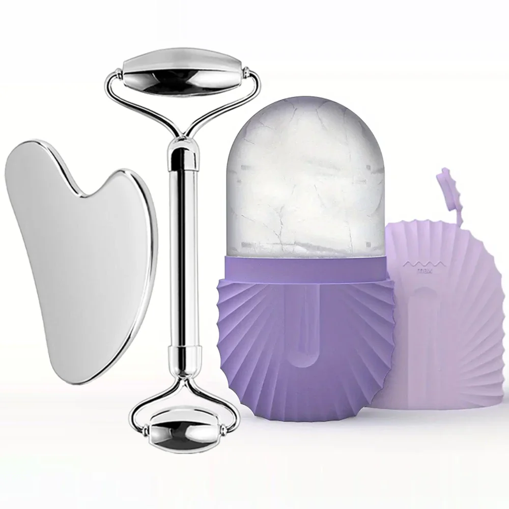 Ice Face Roller & Gua Sha Skincare Set - Image 18