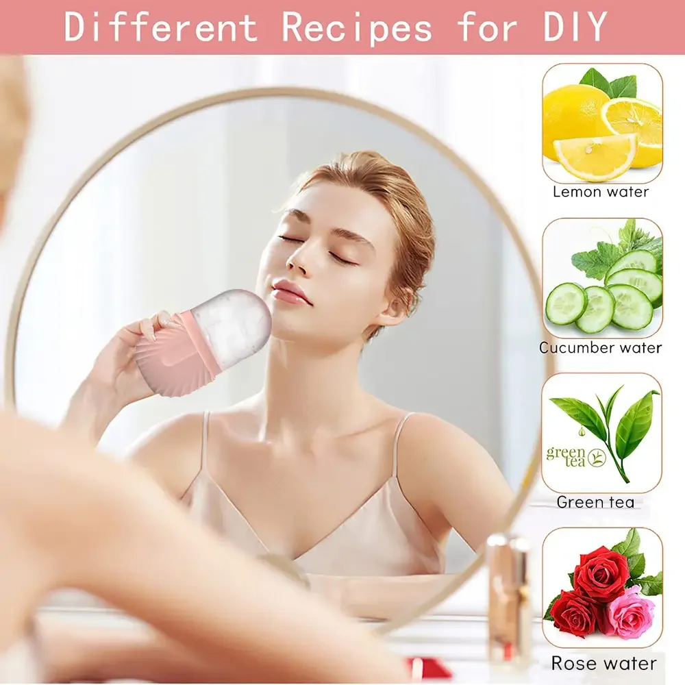 Ice Face Roller & Gua Sha Skincare Set - Image 3