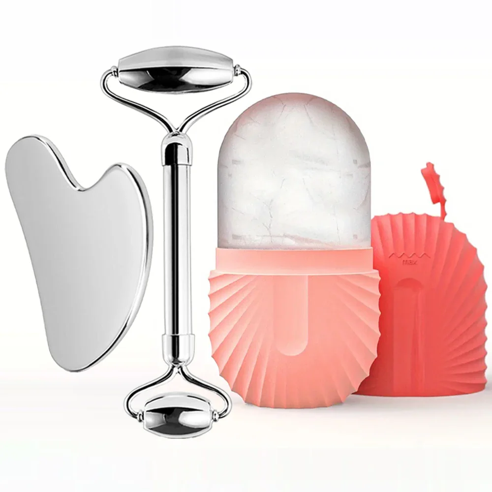 Ice Face Roller & Gua Sha Skincare Set - Image 8