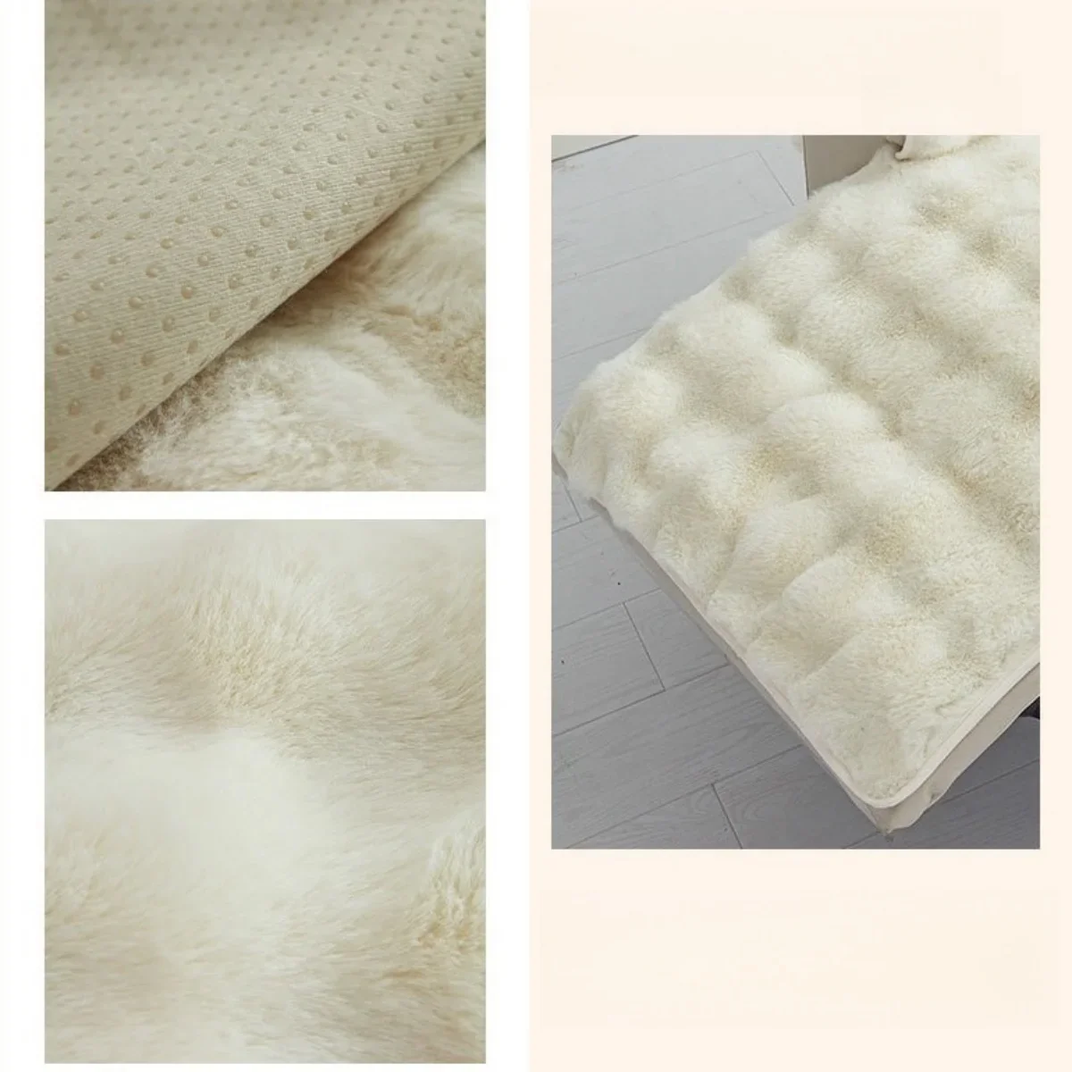 Imitation Fur Recliner Sofa Cover: Luxurious Protector for Armchairs and Modular Sofas - Image 6