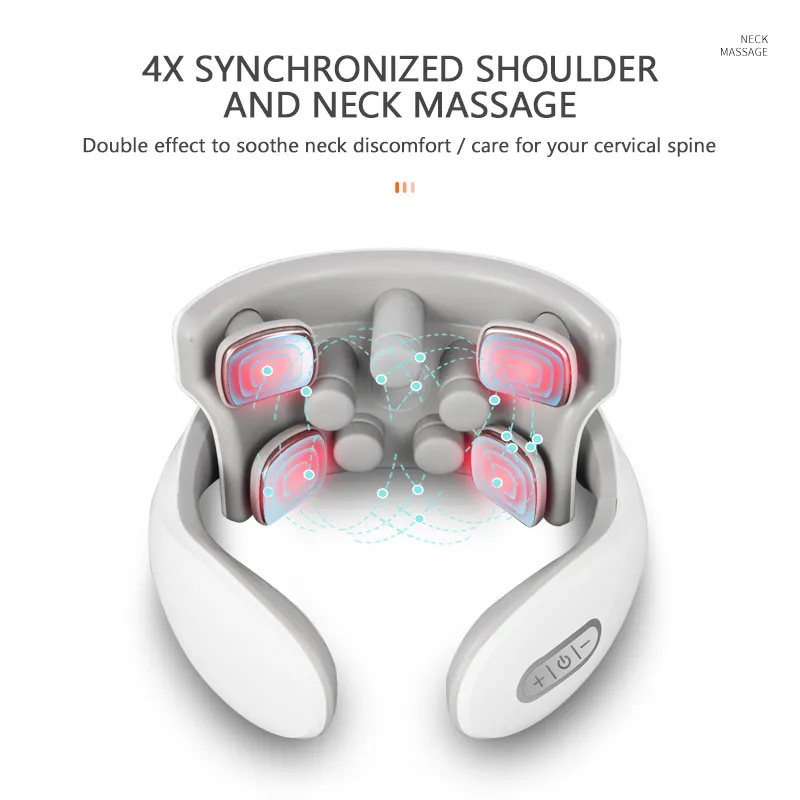 Intelligent Electric Neck Massage Device with Heating